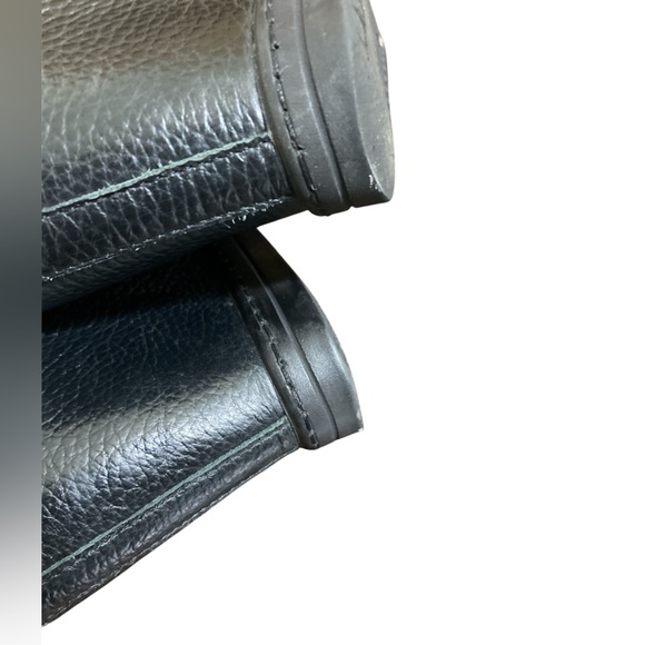 Badura Wedge Black Leather Boots - Picture 8 of 10